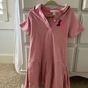 Girls Burberry size 6 dress, great condition!
